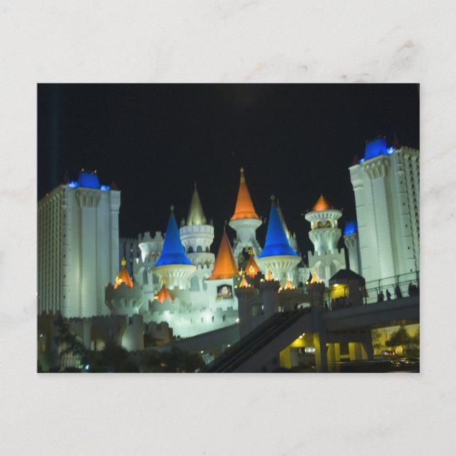 Excalibur Las Vegas Photo Postcards Vykort (Framsida)