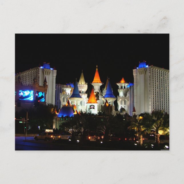 Excalibur Las Vegas Postcards Vykort (Framsida)