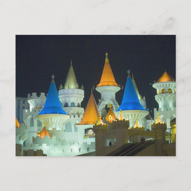 Excalibur Las Vegas Postcards Vykort (Framsida)