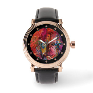 EXCALIBUR,Magıc Sword Red Lila Blue Fantasy Armbandsur