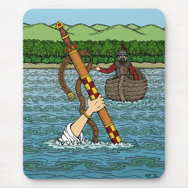 Excalibur och Arthur Musmatta (Framsidan)
