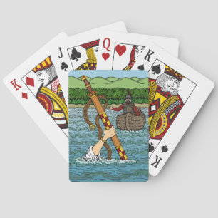 Excalibur och Arthur Spelkort