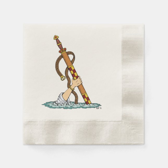 Excalibur Pappersservett (Framsidan)