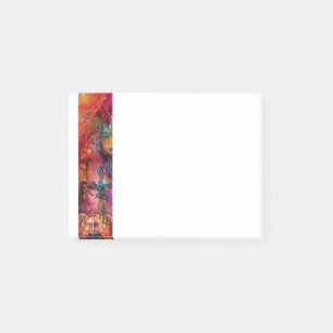 EXCALIBUR, Red Lila Black Post-it Block