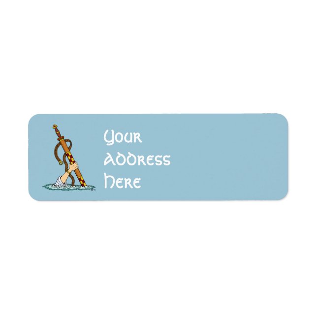 Excalibur Returadress Etikett (Framsidan)