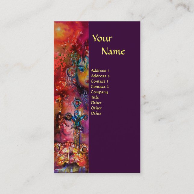 EXCALIBUR VISITKORT (Framsida)