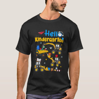 Excavato Hej Kindergarten T-Shirt Back to school