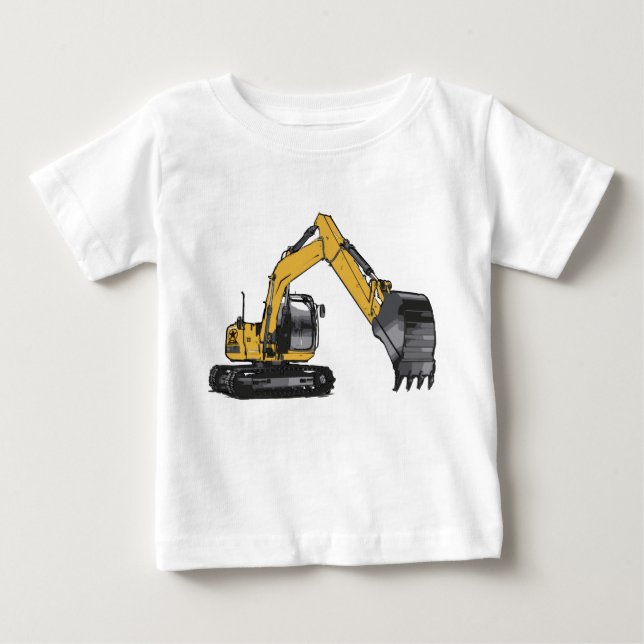 Excavator #1 av Fameland T-shirt (Framsida)