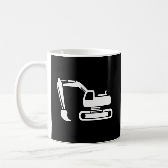 Excavator Excavator Kaffemugg (Vänster)