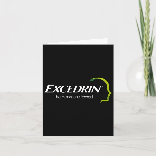 Excedrin Funny Group Nurse Pharmacy Halloween Cost Kort (Framsida)