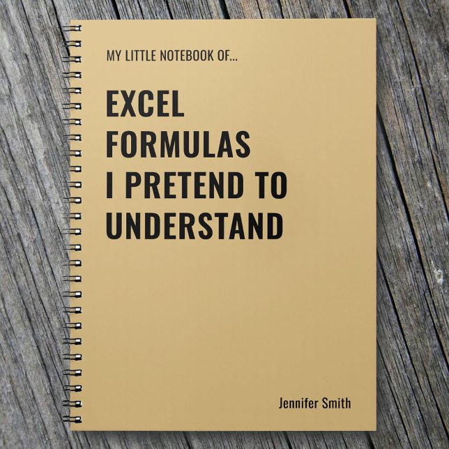 Excel-formler jag låtsas förstå anteckningsbok (Skapare uppladdad)