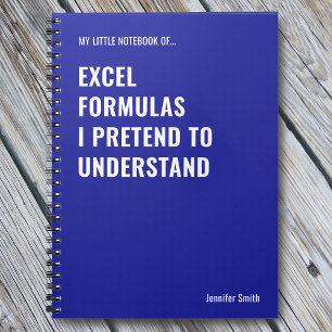 Excel-formler som jag brukar förstå anteckningsbok