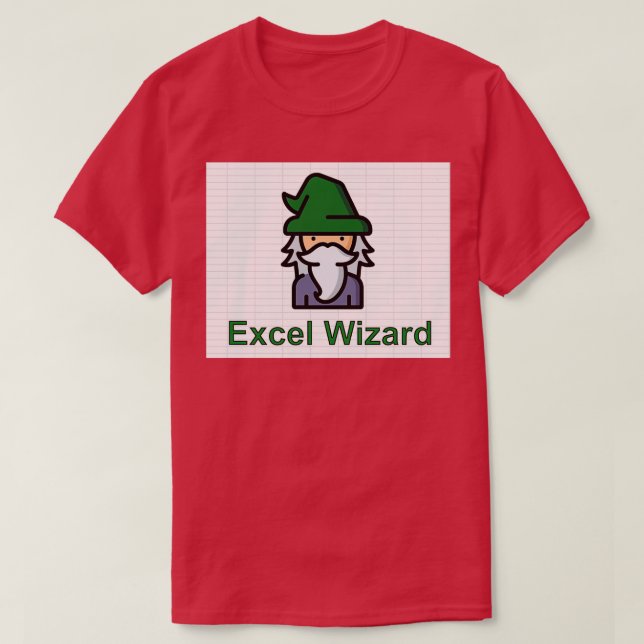 Excel-guide T Shirt (Design framsida)