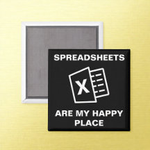 Excel-kalkylblad - bokföringsmagnet Kontors humor