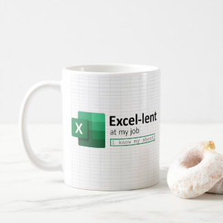 Excel lånade ut på mitt jobb, jag känner min Lakan Kaffemugg