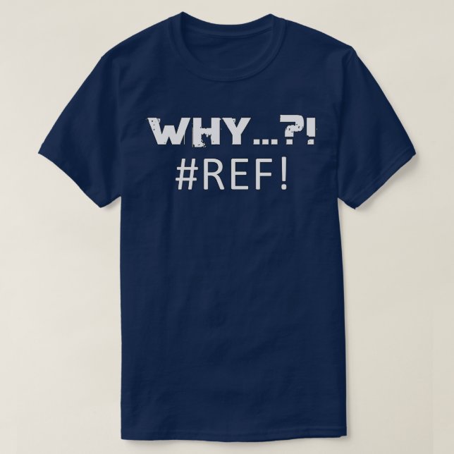 Excel-redovisningsfel 8 t shirt (Design framsida)