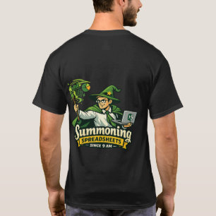 Excel Trollkarl – Rolig Kalkylblads Trollkarl Kont T Shirt