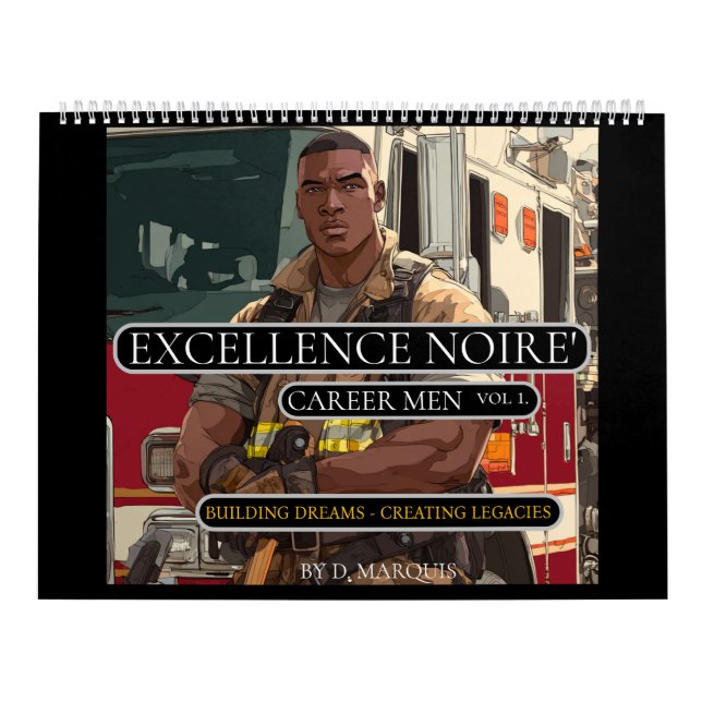 EXCELLENCE NOIRE' KARRIÄRMÄN VOL. 1 KALENDER (Omslag)
