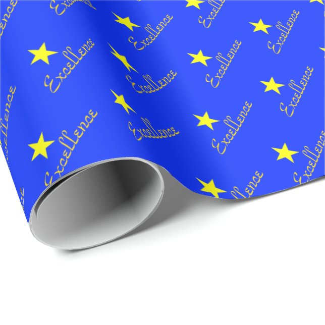 Excellence Star Grattulationspresentpapper Presentpapper (Rullad Hörn)