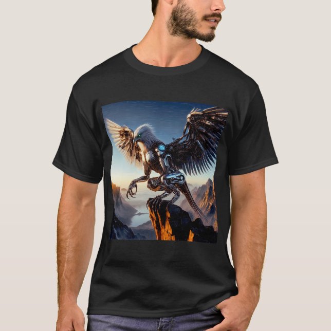Excellence's Fåglar:  Fantasy Harpy T Shirt (Framsida)