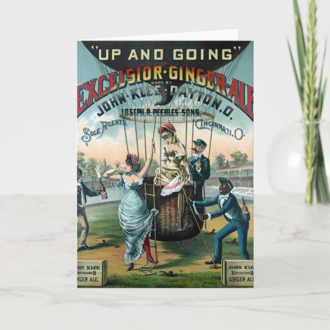 Excelsior Ginger Ale Kort (Framsida)