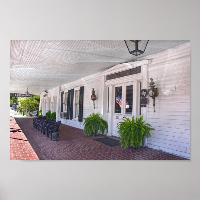 Excelsior House, Jefferson, Texas Poster (Framsidan)