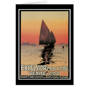 Excelsior Palace Hotel: Venise-Lido Hälsningskort