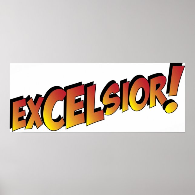 Excelsior Poster (Framsidan)