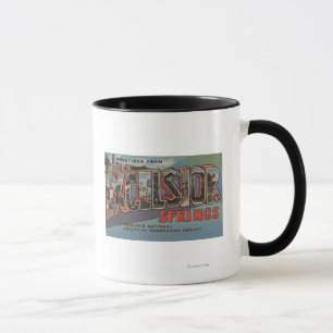 Excelsior Springs Missouri - stort brev Mugg