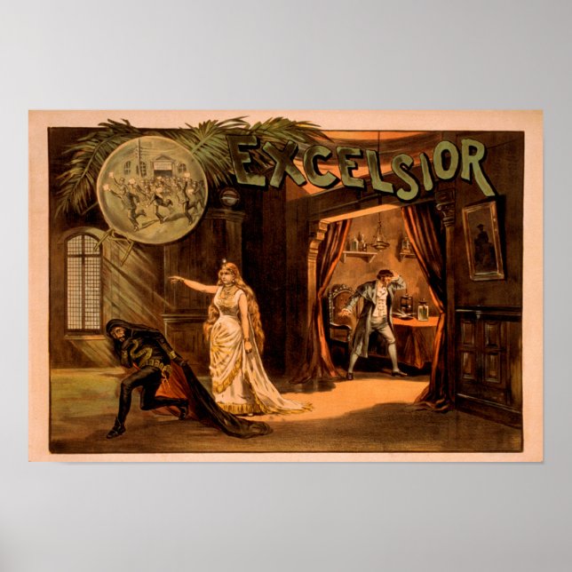 Excelsior Theatrical Play Poster #1 (Framsidan)