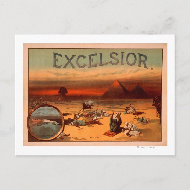Excelsior Theatrical Play Poster #2 Vykort (Framsida)