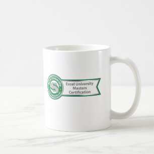 Exceluniversiteten styr attesteringsmuggen kaffemugg