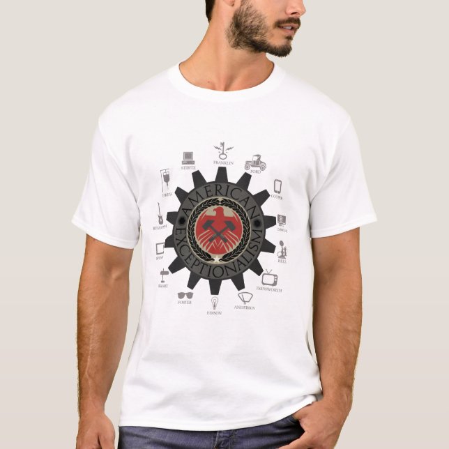 Exceptionalism argi t shirt (Framsida)