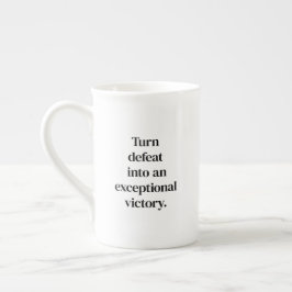 Exceptionell segerspecialitet Mugg Benporslin Mugg