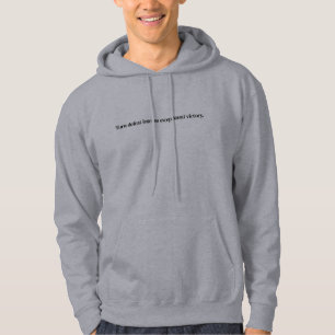 Exceptionell Victory Mäns Grundläggande Hoodie