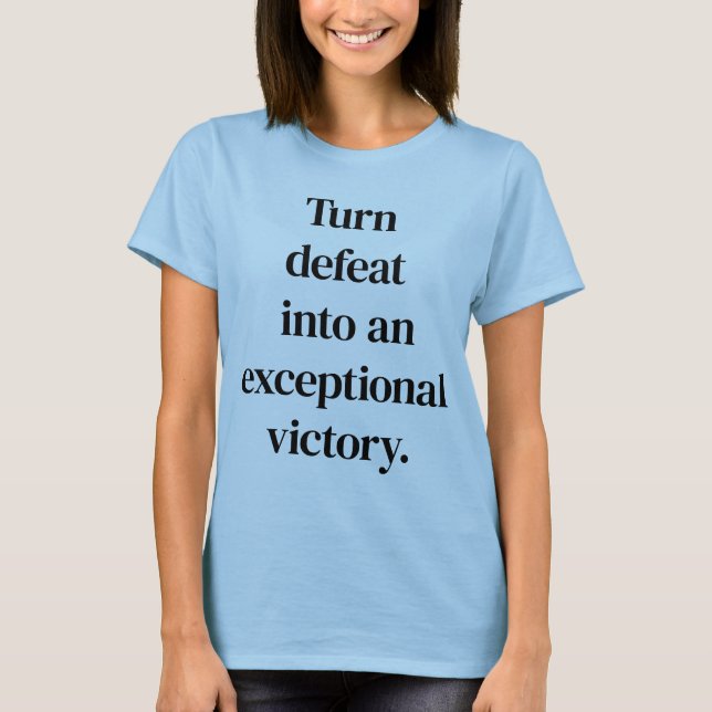 Exceptionell Victory Women's Basic T-Shirt (Framsida)