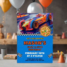 Exceptionerande Speedway Firande Birthday Inbjudningar