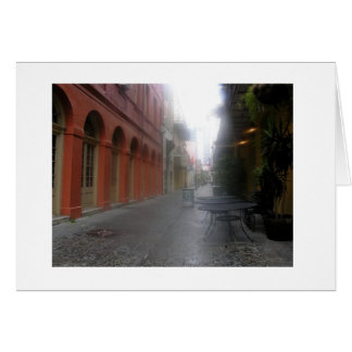 Exchange Alley under regn OBS Kort