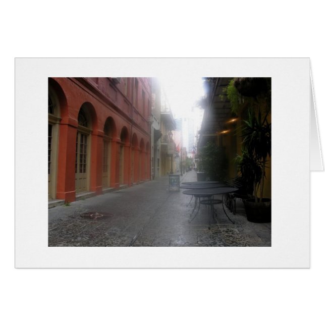 Exchange Alley under regn OBS Kort (Framsidan Horizontal)