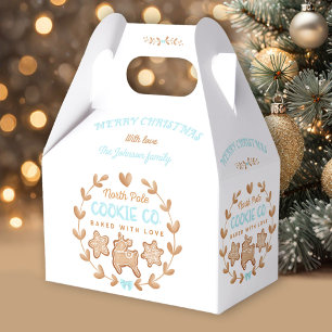 Exchange för Cute Gingeregentligen-julcookies Presentaskar