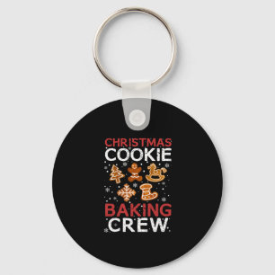 Exchange för Julafton-cookie för besättningsfö Nyckelring