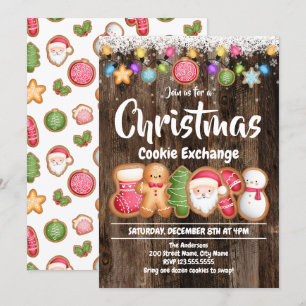 Exchange-inbjudan för Helgdag-cookie Inbjudningar