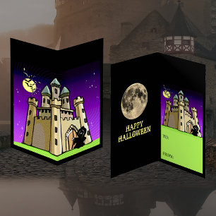 Exchange-kort för Castle Fladdermus & Grim Reaper Visitkort