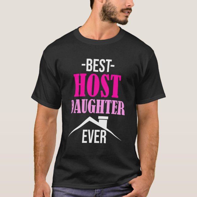 Exchange Student Foreign Host Family 10 T Shirt (Framsida)