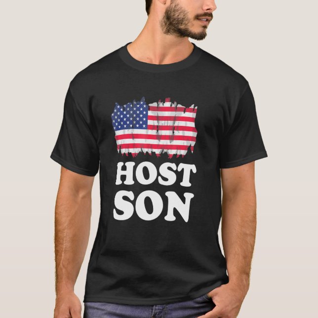 Exchange Student Foreign Host Family 12 T Shirt (Framsida)