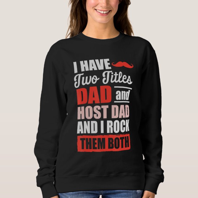 Exchange Student Foreign Host Family 24 T Shirt (Framsida)