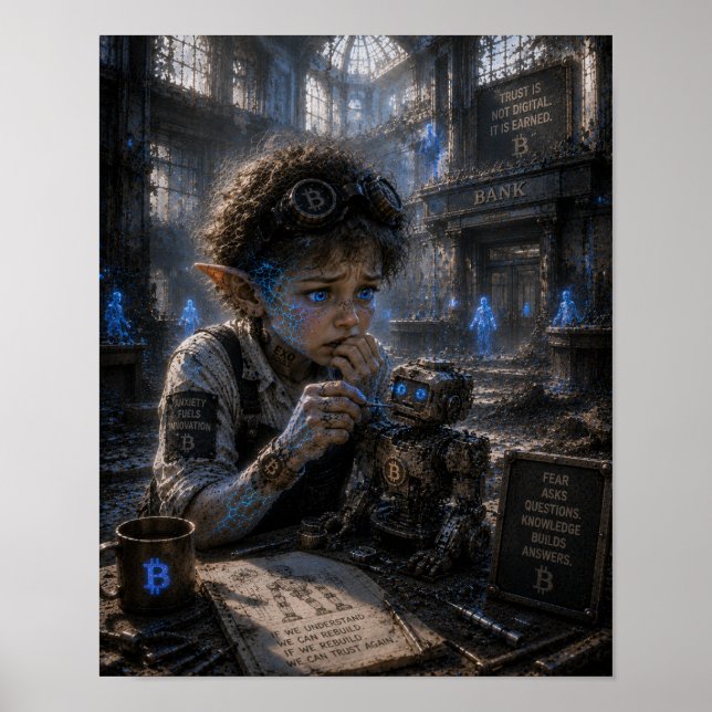 Excitement / Robottekniker / Bank Poster (Framsidan)