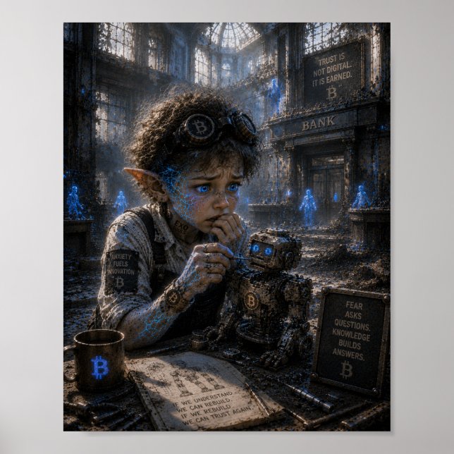 Excitement / Robottekniker / Bank Poster (Framsidan)