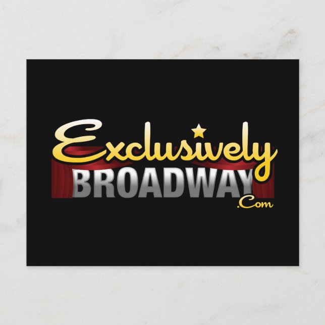 ExclusivelyBroadway.com Vykort (Framsida)