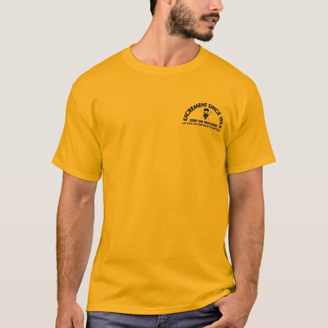 excrement_tee t shirt (Framsida)